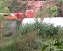 LPG Tanker plunges into gorge at Bandyodu Shiriya Bridge